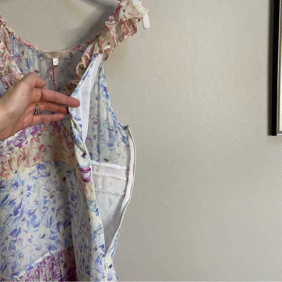 LoveShackFancy Sweet Kisses Seneca Print Fit & Flare Dress Size 6 - Picture 8 of 16